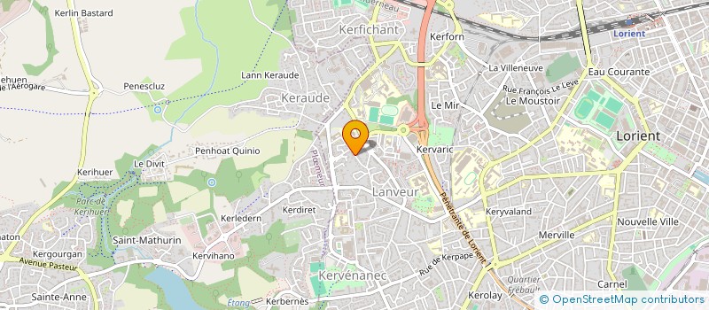 localisation de l'entreprise MADAME DELPHINE ANNE MARIE LAMOTTE à LORIENT