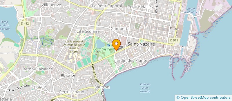 localisation de l'entreprise MADAME DELPHINE ARCHAMBAUD  SAINT-NAZAIRE