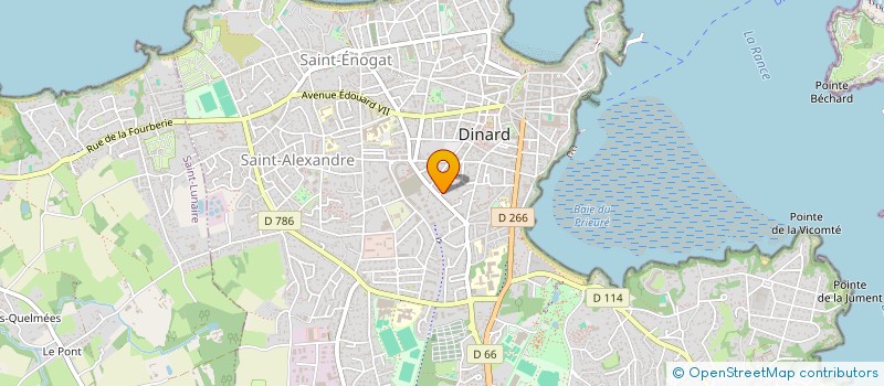 localisation de l'entreprise MADAME DELPHINE ARDUIN  DINARD