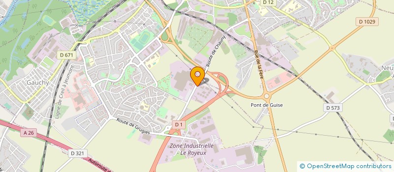 localisation de l'entreprise MADAME DELPHINE ARLICOT à GAUCHY