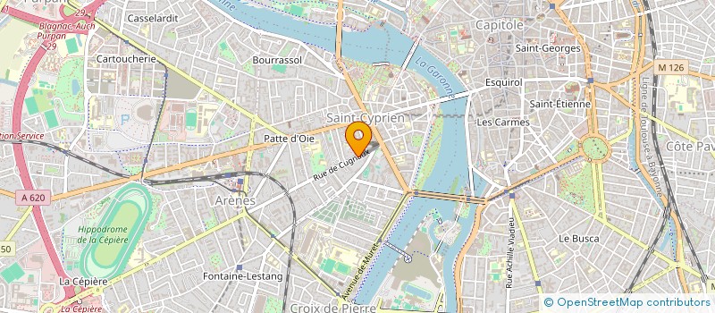 localisation de l'entreprise MADAME DELPHINE ARMAND à TOULOUSE