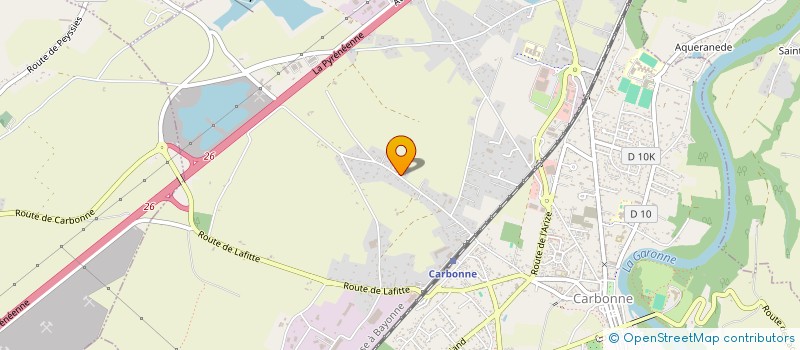 localisation de l'entreprise MADAME DELPHINE ARNE  CARBONNE