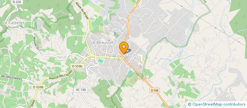 localisation de l'entreprise MADAME DELPHINE ATTARD  EVENOS