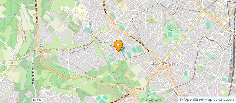 localisation de l'entreprise MADAME DELPHINE AUDREBRAND à MONTPELLIER