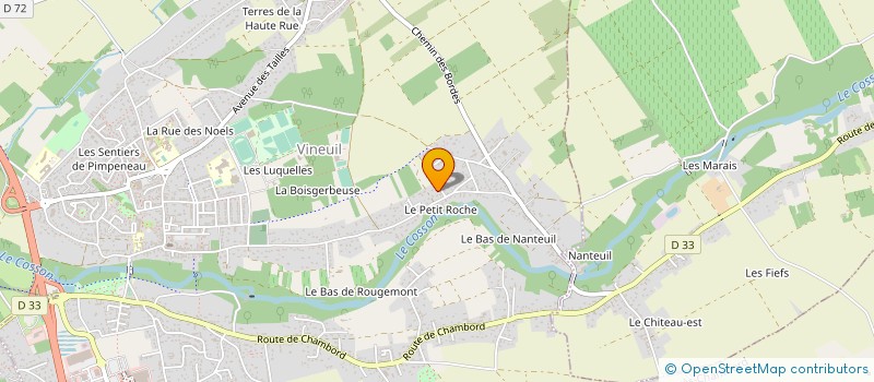 localisation de l'entreprise MADAME DELPHINE AUGAIS  VINEUIL