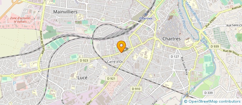 localisation de l'entreprise MADAME DELPHINE AUGIRON BOURDETTE à CHARTRES