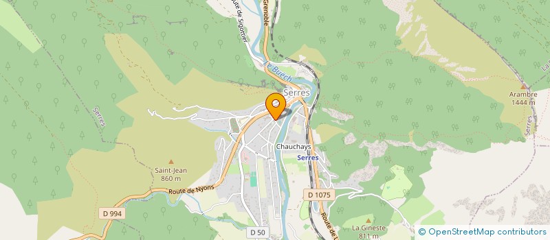 localisation de l'entreprise MADAME DELPHINE AYME  SERRES