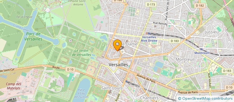 localisation de l'entreprise MADAME DELPHINE AZEMA à VERSAILLES