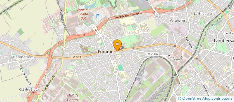 localisation de l'entreprise MADAME DELPHINE BAHUAUD à LILLE