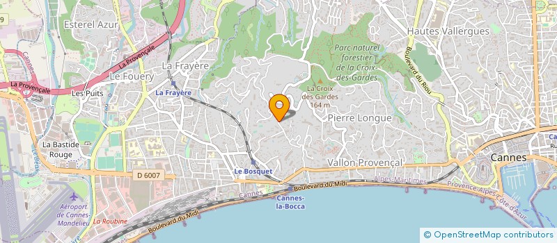 localisation de l'entreprise MADAME DELPHINE BAMBADJIAN à CANNES