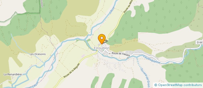 localisation de l'entreprise MADAME DELPHINE BAR  ESTOUBLON