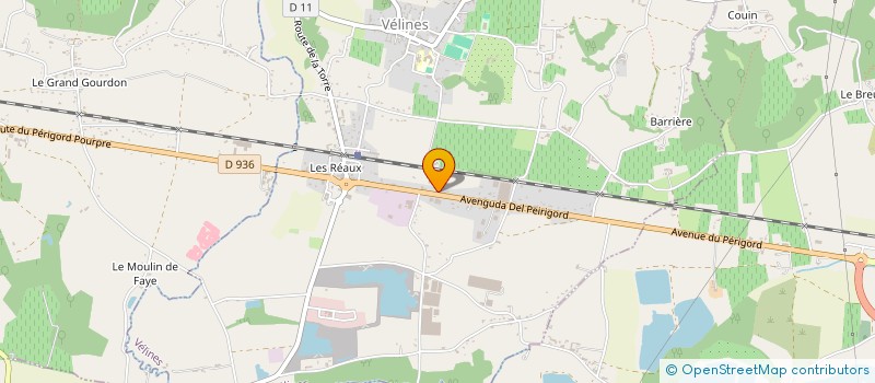 localisation de l'entreprise MADAME DELPHINE BARBESI  VELINES