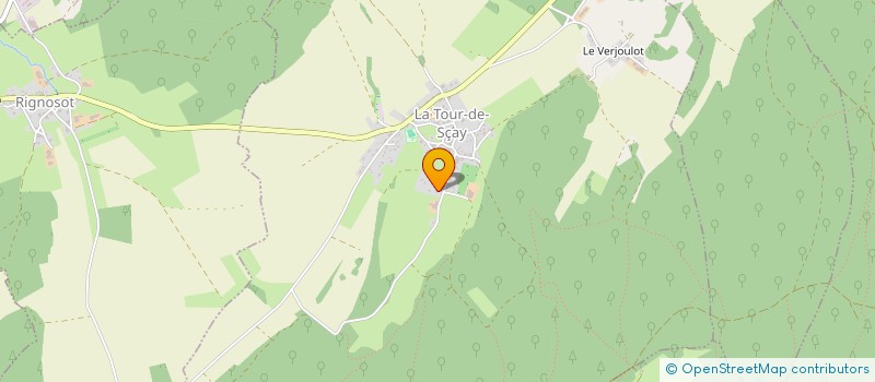 localisation de l'entreprise MADAME DELPHINE BARDEY  LA TOUR-DE-SCAY