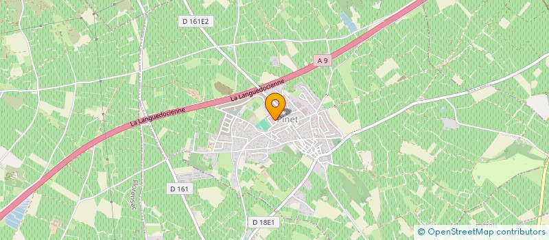 localisation de l'entreprise MADAME DELPHINE BARRAL  PINET