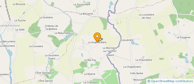 localisation de l'entreprise MADAME DELPHINE BARRIERE  SAINT-PIERRE-DES-NIDS