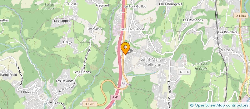 localisation de l'entreprise MADAME DELPHINE BAUDIN  FILLIERE