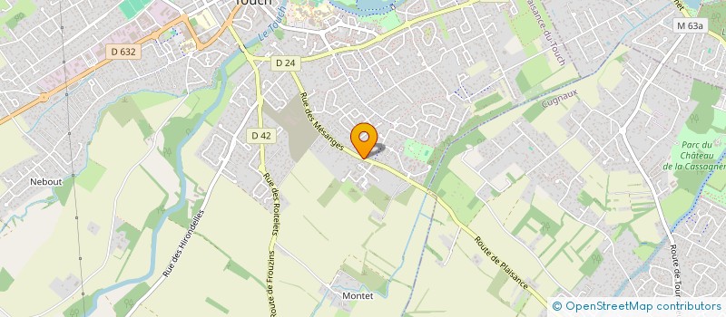 localisation de l'entreprise MADAME DELPHINE BAUMELA  PLAISANCE-DU-TOUCH