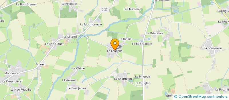 localisation de l'entreprise MADAME DELPHINE BEAUDOUIN  SAFFRE