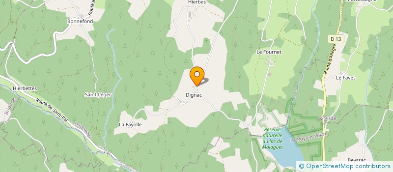 localisation de l'entreprise MADAME DELPHINE BEAUVAIS  SEMBADEL