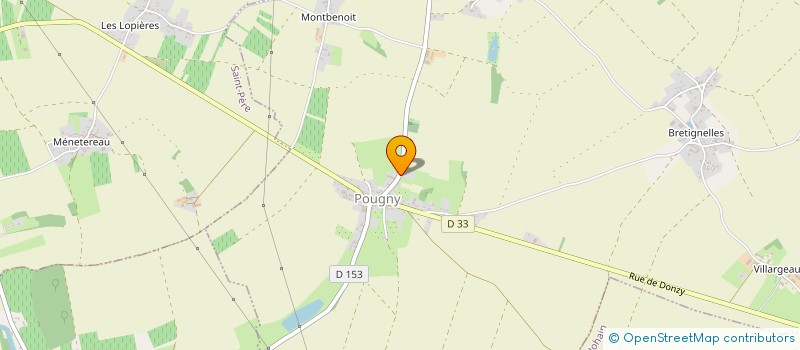 localisation de l'entreprise MADAME DELPHINE BEAUVAIS-BOURGEOIS à POUGNY