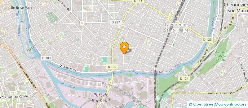 localisation de l'entreprise MADAME DELPHINE BEC à SAINT-MAUR-DES-FOSSES