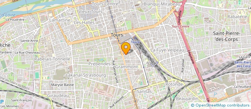 localisation de l'entreprise MADAME DELPHINE BECHET  TOURS