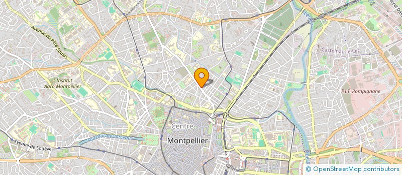 localisation de l'entreprise MADAME DELPHINE BEGUE à MONTPELLIER