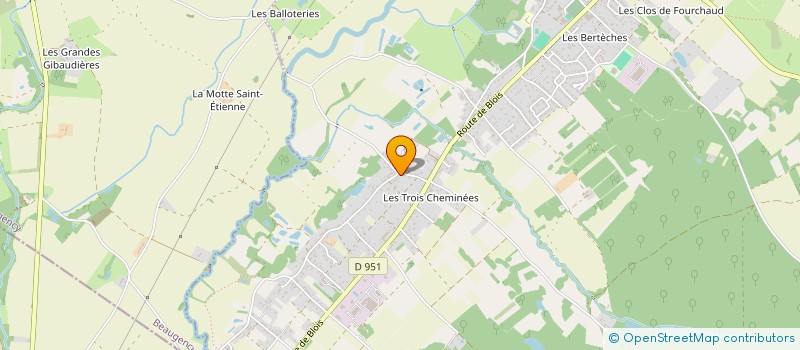 localisation de l'entreprise MADAME DELPHINE BELLENOUE à LAILLY-EN-VAL