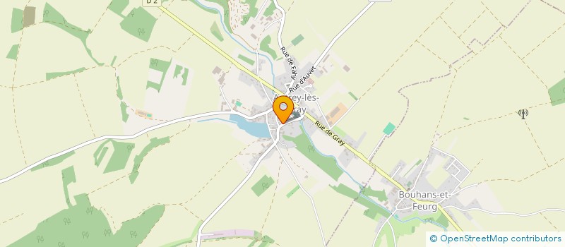 localisation de l'entreprise MADAME DELPHINE BELLINI  AUTREY-LES-GRAY