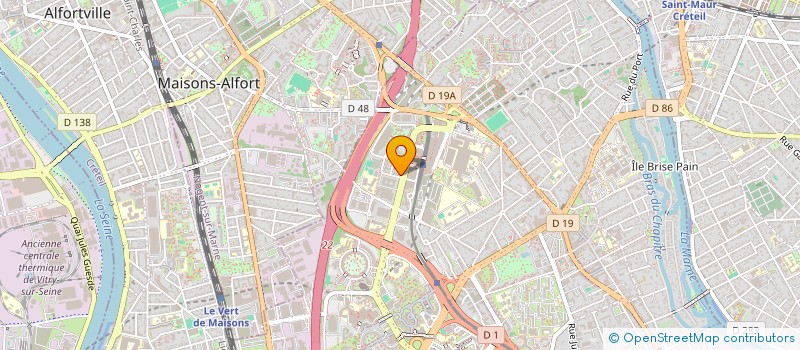 localisation de l'entreprise MADAME DELPHINE BEN SOUSSAN  CRETEIL