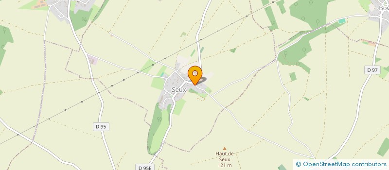 localisation de l'entreprise MADAME DELPHINE BENARD  SEUX