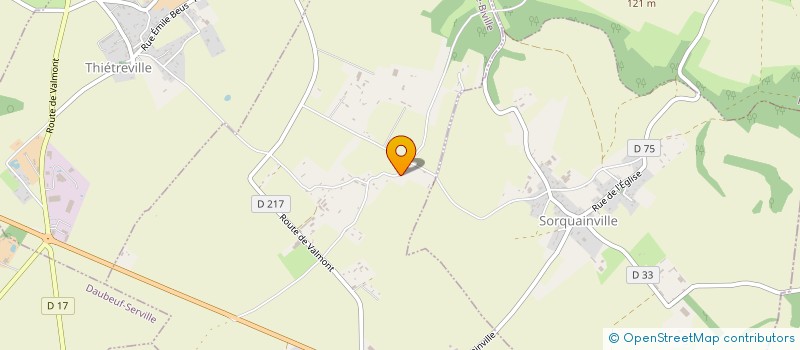 localisation de l'entreprise MADAME DELPHINE BENARD  YPREVILLE-BIVILLE