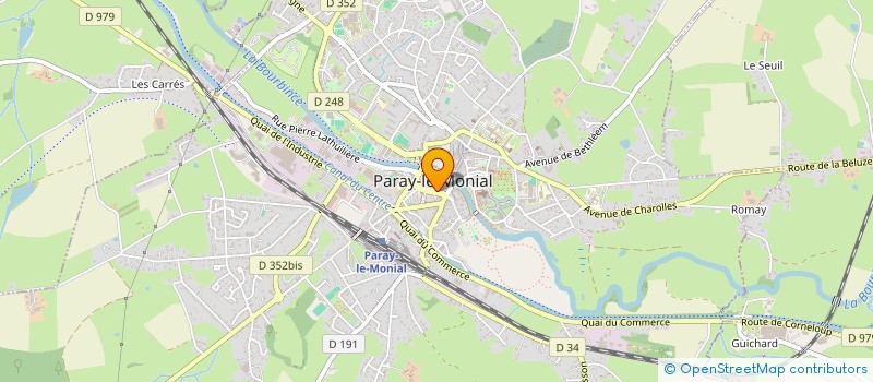 localisation de l'entreprise MADAME DELPHINE BENEDETTO  PARAY-LE-MONIAL