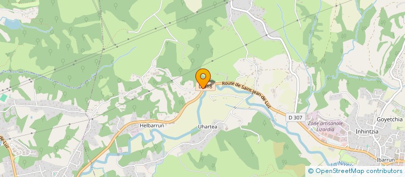 localisation de l'entreprise MADAME DELPHINE BEREAU  SAINT-PEE-SUR-NIVELLE