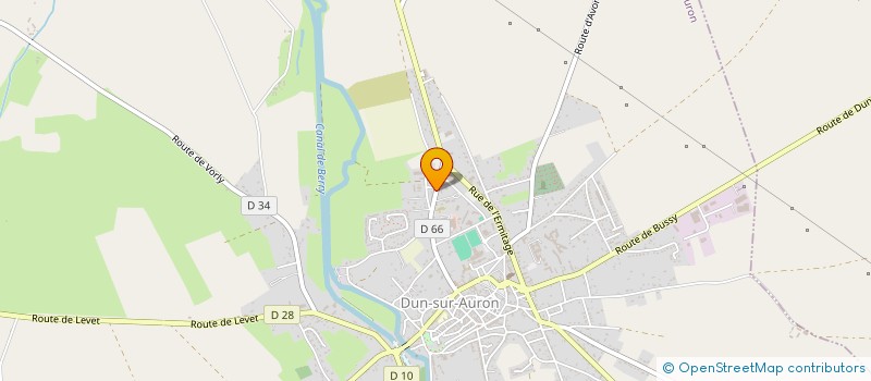 localisation de l'entreprise MADAME DELPHINE BERNARD  DUN-SUR-AURON