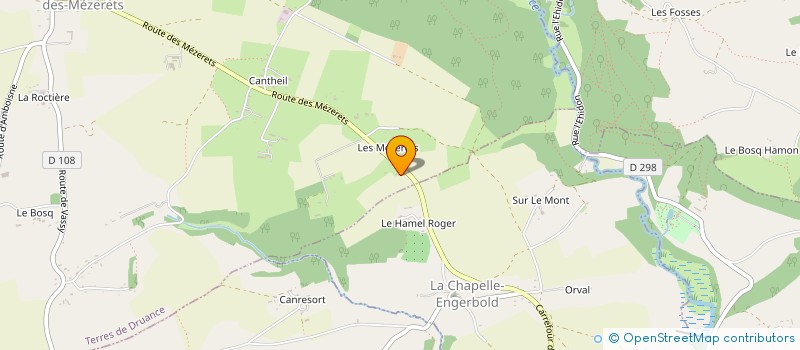 localisation de l'entreprise MADAME DELPHINE BESACE  TERRES DE DRUANCE