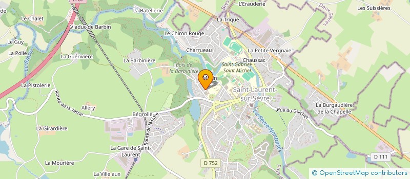 localisation de l'entreprise MADAME DELPHINE BIGOT  MAULEVRIER