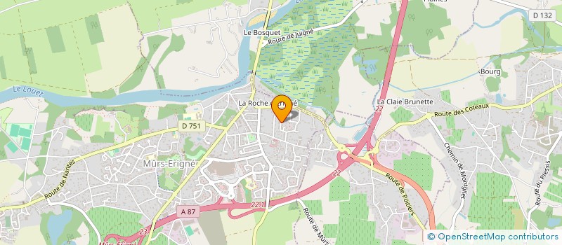 localisation de l'entreprise MADAME DELPHINE BIGOT  MURS-ERIGNE