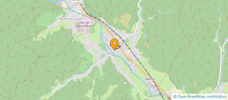 localisation de l'entreprise MADAME DELPHINE BINDLER  MOOSCH