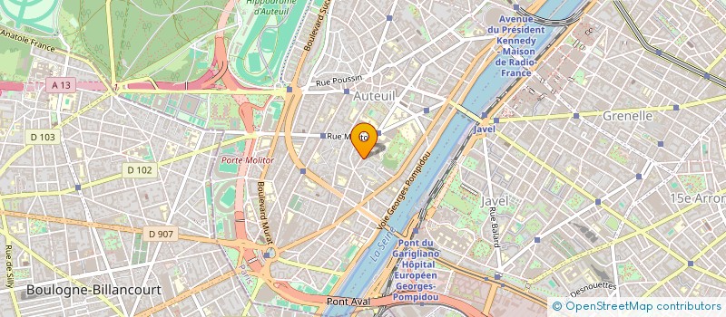 localisation de l'entreprise MADAME DELPHINE BLAMONT à PARIS