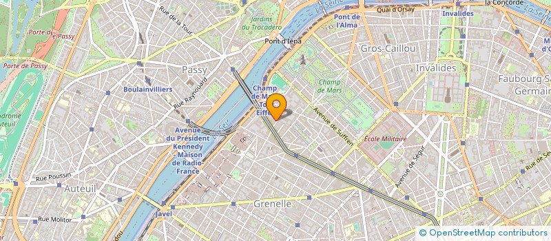 localisation de l'entreprise MADAME DELPHINE BLANC  PARIS