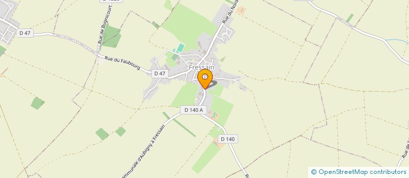 localisation de l'entreprise MADAME DELPHINE BLANCHET  FRESSAIN