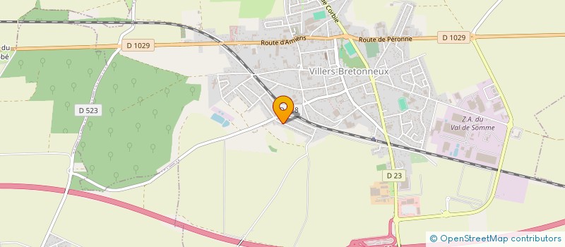localisation de l'entreprise MADAME DELPHINE BLANQUET à VILLERS-BRETONNEUX