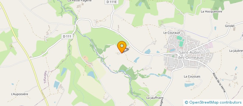 localisation de l'entreprise MADAME DELPHINE BLOUIN  SAINT-AUBIN-DES-ORMEAUX