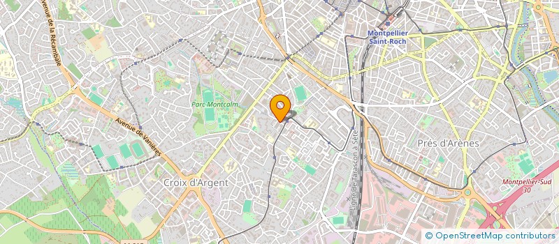 localisation de l'entreprise MADAME DELPHINE BOINET à MONTPELLIER