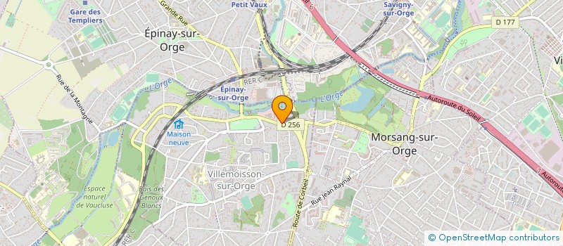 localisation de l'entreprise MADAME DELPHINE BONE à VILLEMOISSON-SUR-ORGE