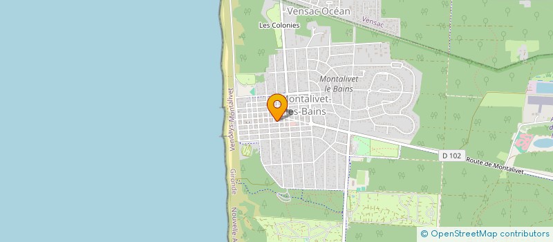 localisation de l'entreprise MADAME DELPHINE BONNEU  VENDAYS-MONTALIVET