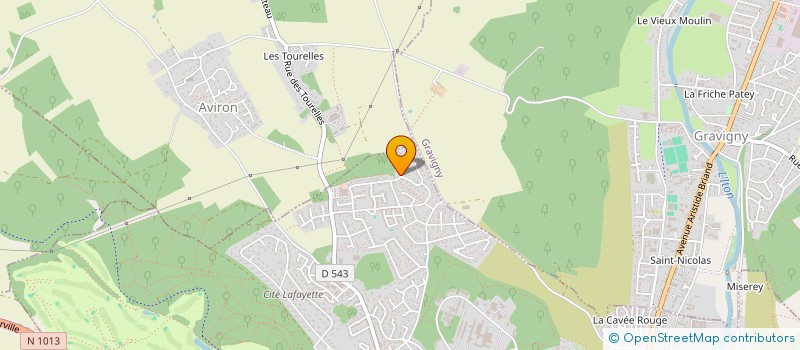 localisation de l'entreprise MADAME DELPHINE BORMS  EVREUX