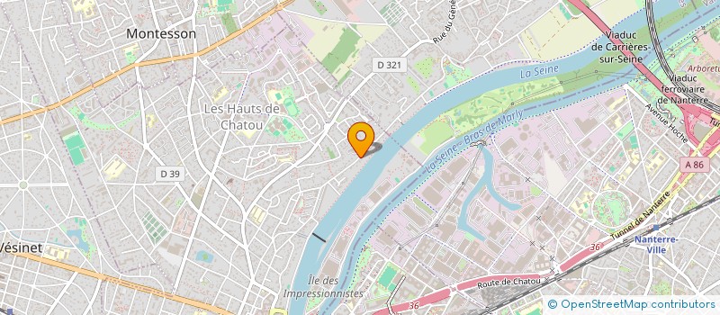 localisation de l'entreprise MADAME DELPHINE BOTTALICO  CHATOU