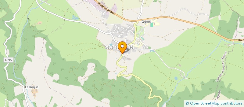 localisation de l'entreprise MADAME DELPHINE BOUBAL  LAISSAC-SEVERAC L'EGLISE